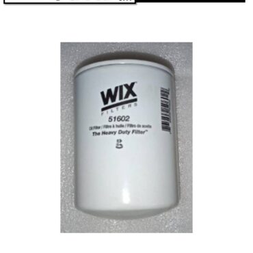 Filtro de Aceite WIX N° 51602