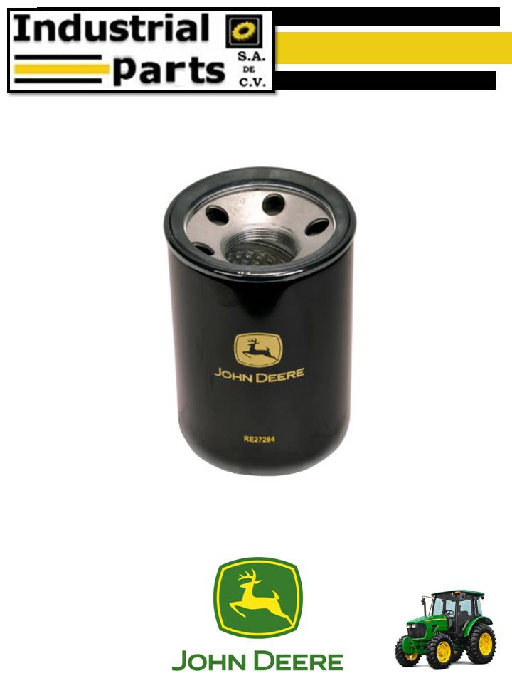 Filtro de Aceite JOHN DEERE RE27284 IndustrialParts S.A. de C.V.
